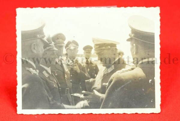 original Foto Hermann Göring / Ritter von Greim bei RK Verleihung