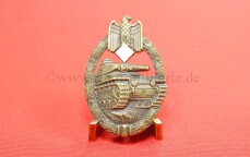 Panzerkampfabzeichen in Bronze (massiv) - SELTEN