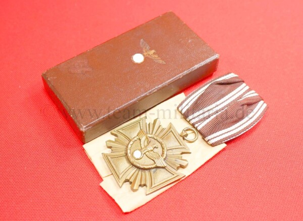 NSDAP Dienstauszeichnung in Bronze im Etui - TOP STÜCK