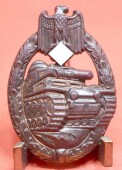 Panzerkampfabzeichen in Bronze -EXTREM SELTEN