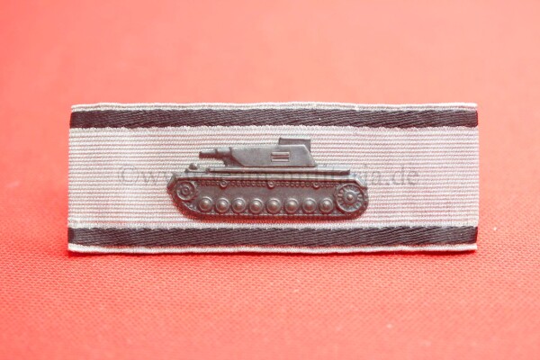 Panzerknacker Ärmelstreifen in Silber - MINT CONDITION