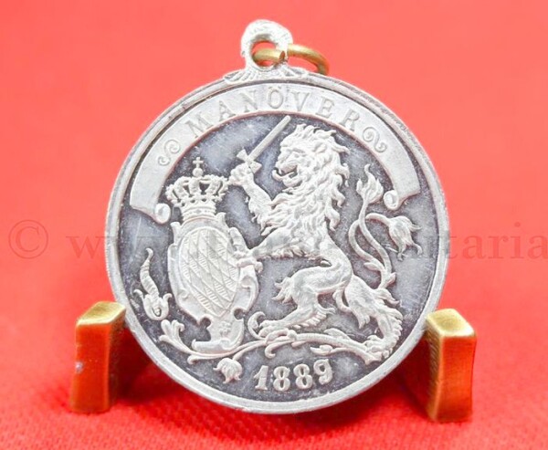 bayrische Medaille Manöver 1889 - Bayern