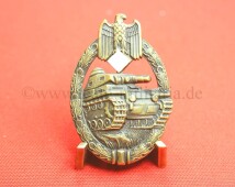 Panzerkampfabzeichen in Bronze (massiv) - SELTEN