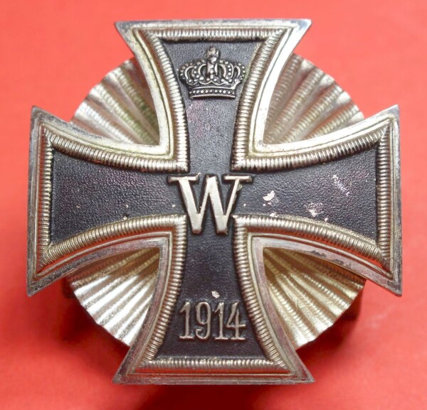 Eisernes Kreuz 1.Klasse 1914 an Sternschraube - SELTEN