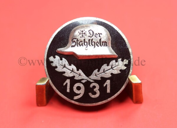 Stahlhelmbund - Diensteintrittsabzeichen 1931 - Albert Rähler