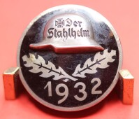 Stahlhelmbund - Diensteintrittsabzeichen 1932 -...