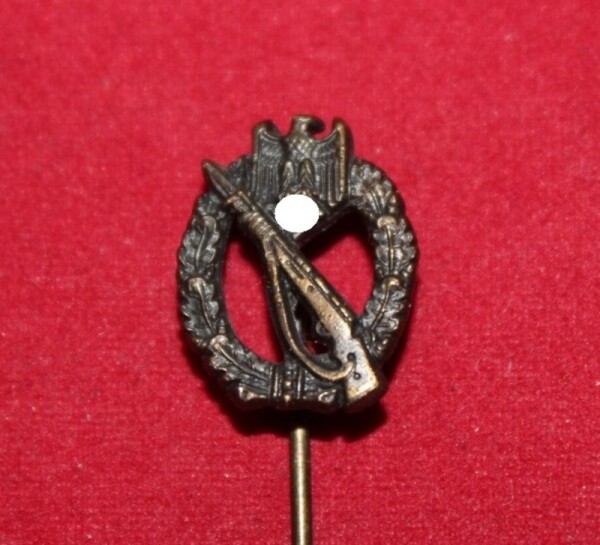 Infanteriesturmabzeichen Bronze Miniatur 16 mm
