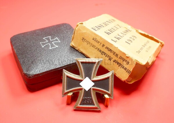 Eisernes Kreuz 1.Klasse 1939 im Etui mit Umkarton
