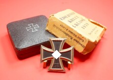 Eisernes Kreuz 1.Klasse 1939 im Etui mit Umkarton