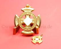 Luftschutz-Ehrenzeichen Kreuz 1.Stufe mit Mini - EXTREM...