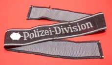 &Auml;rmelband SS-Polizei-Division - SELTEN
