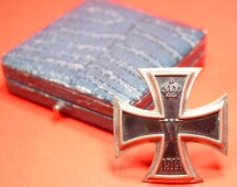Eisernes Kreuz 1.Klasse 1914 im seltenen Etui (Silber 800...