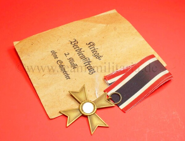 Kriegsverdienstkreuz 2.Klasse ohne Schwerter - MINT CONDITION