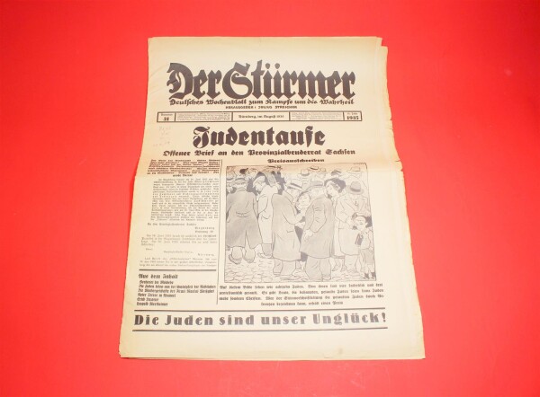 Zeitschrift "Der Stürmer" Nummer 31 1935