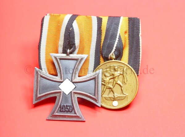 2-fach Ordensspange der Wehrmacht