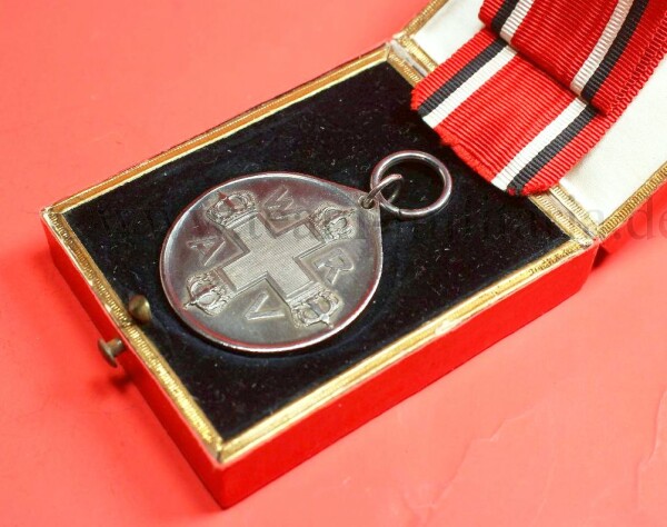Preussen Rote Kreuz Medaille 3.Klasse 1898 im Etui