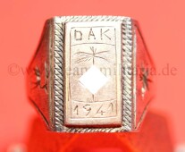 Fingerring Afrika Korps DAK Ring 1941
