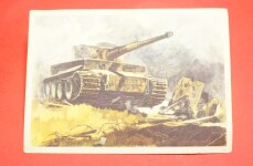 Postkarte Der Tiger-Panzer