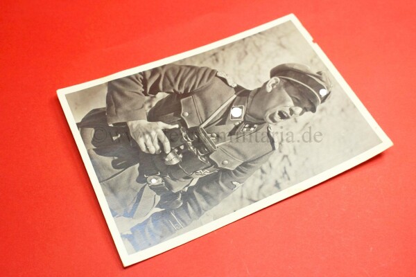 Postkarte Kommandant der Waffen SS