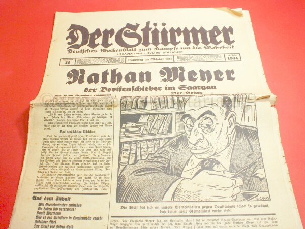 Zeitschrift "Der Stürmer" 1934 Nummer 12