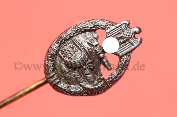 Miniatur Panzerkampfabzeichen in Bronze
