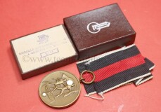 Medaille 1.Oktober Sudetenland im LDO Etui (1.Typ) -...