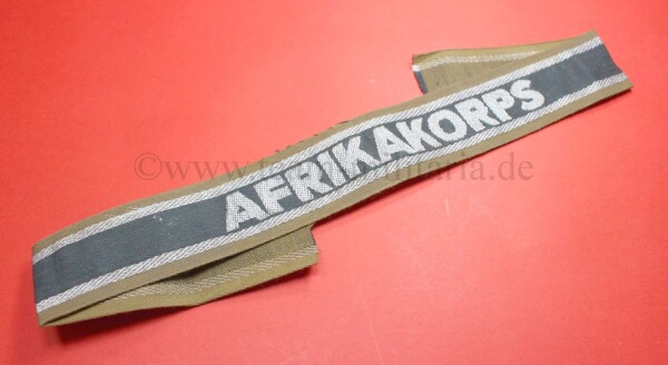 Ärmelband "Afrikakorps" Heer Wehrmacht - MINT