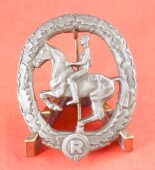 Deutsches Reiterabzeichen Klasse 3 in Bronze
