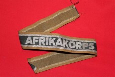 &Auml;rmelband &quot;Afrikakorps&quot;  Heer Wehrmacht 