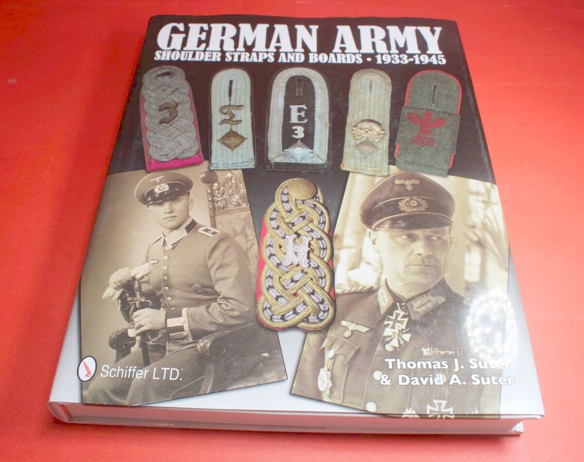 German Army Shoulder Boards and Straps 1933-1945 