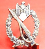 Infanteriesturmabzeichen in Silber (massiv) - SEHR SELTEN