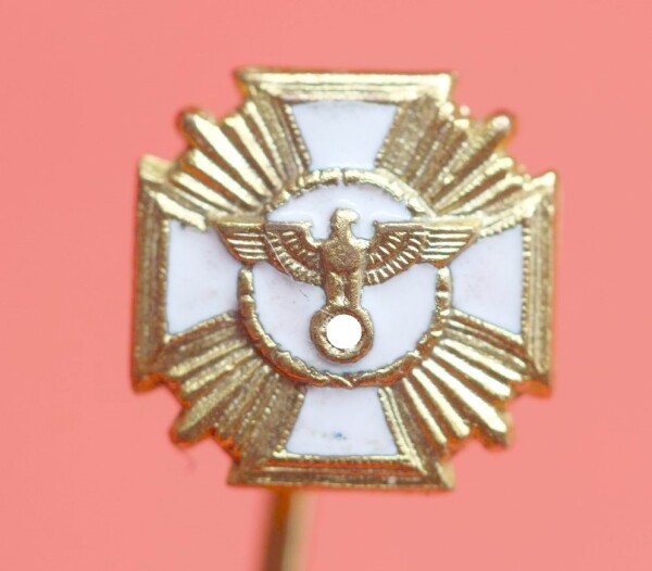Miniatur NSDAP Dienstauszeichnung in Gold - ULTRA SELTEN