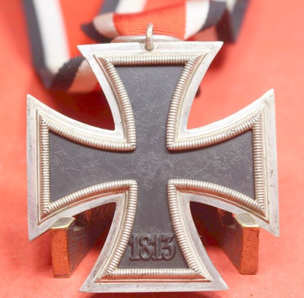 Eisernes Kreuz 2.Klasse 1939 mit Band - Spider Version - SELTEN