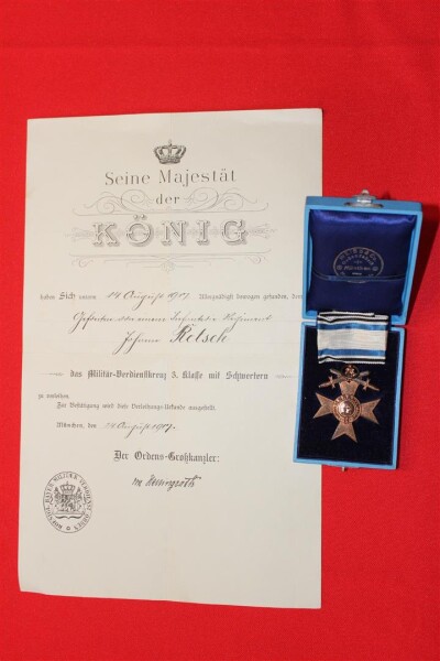 Bayrisches Militärverdienstkreuz 3.Klasse mit Schwertern