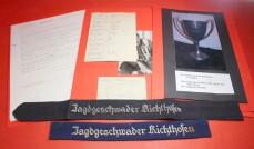 Kleiner Nachlass &Auml;rmelb&auml;nder Jagdgeschwader...