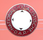 NSDAP Parteiabzeichen Mitgliedsabzeichen Knopflochversion...