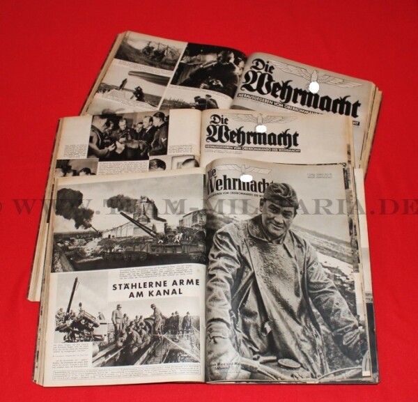 Riesen Lot Zeitschrift * Die Wehrmacht * 78 Stück 