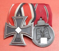 2-fach Ordensspange Wehrmacht Ostk&auml;mpfer
