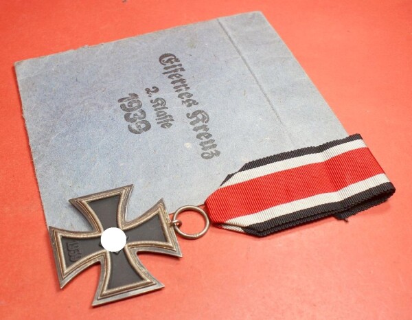 Eisernes Kreuz 2.Klasse 1939 mit Tüte - SELTEN