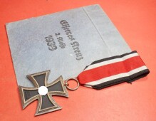 Eisernes Kreuz 2.Klasse 1939 mit T&uuml;te - SELTEN