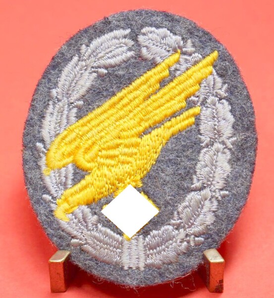 Fallschirmschützenabzeichen der Luftwaffe Stoffausführung