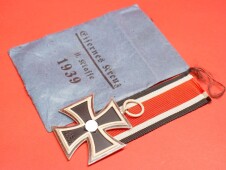 Eisernes Kreuz 2.Klasse 1939 mit Band und T&uuml;te -...