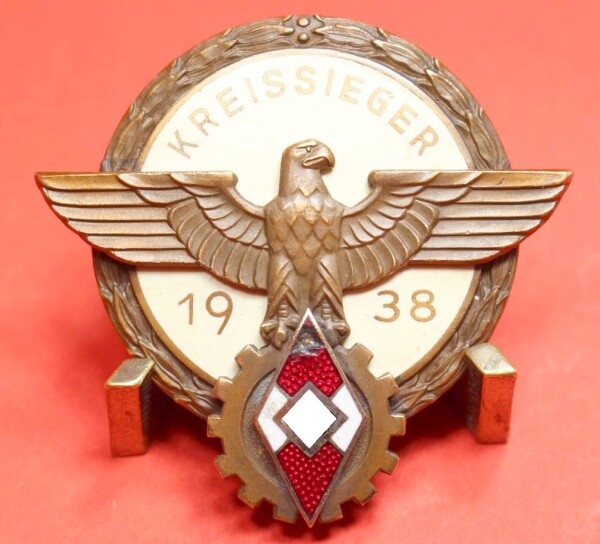 Ehrenzeichen Kreissieger im Reichsberufswettkampf 1938