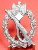 Infanteriesturmabzeichen in Silber (Hohlpr&auml;gung) - Top