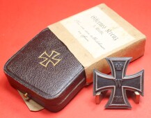 Eisernes Kreuz 1.Klasse 1914 im Umkarton - SELTEN