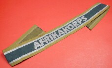 &Auml;rmelband &quot;Afrikakorps&quot; Heer Wehrmacht - MINT