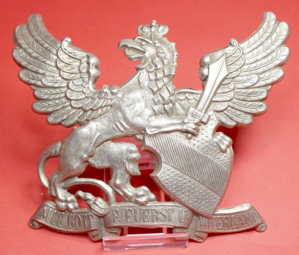 Emblem badische Pickelhaube für Offiziere - Baden