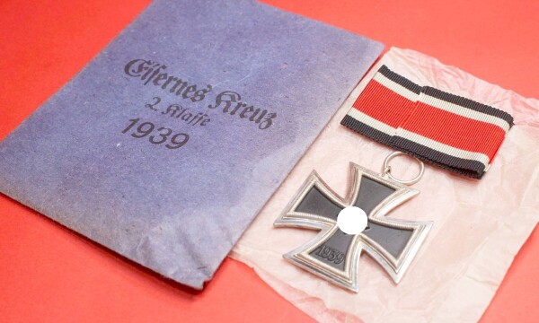 Eisernes Kreuz 2.Klasse 1939 mit Verleihungstüte -SEHR  SELTEN