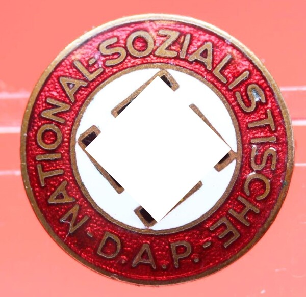 frühes NSDAP Parteiabzeichen Mitgliedsabzeichen - SEHR SELTEN