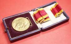 badische Friedrich-Luisen-Medaille 1906 Baden im Etui